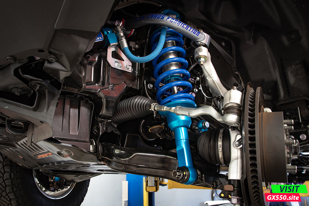 The Lexus GX 550’s Advanced Suspension Setup